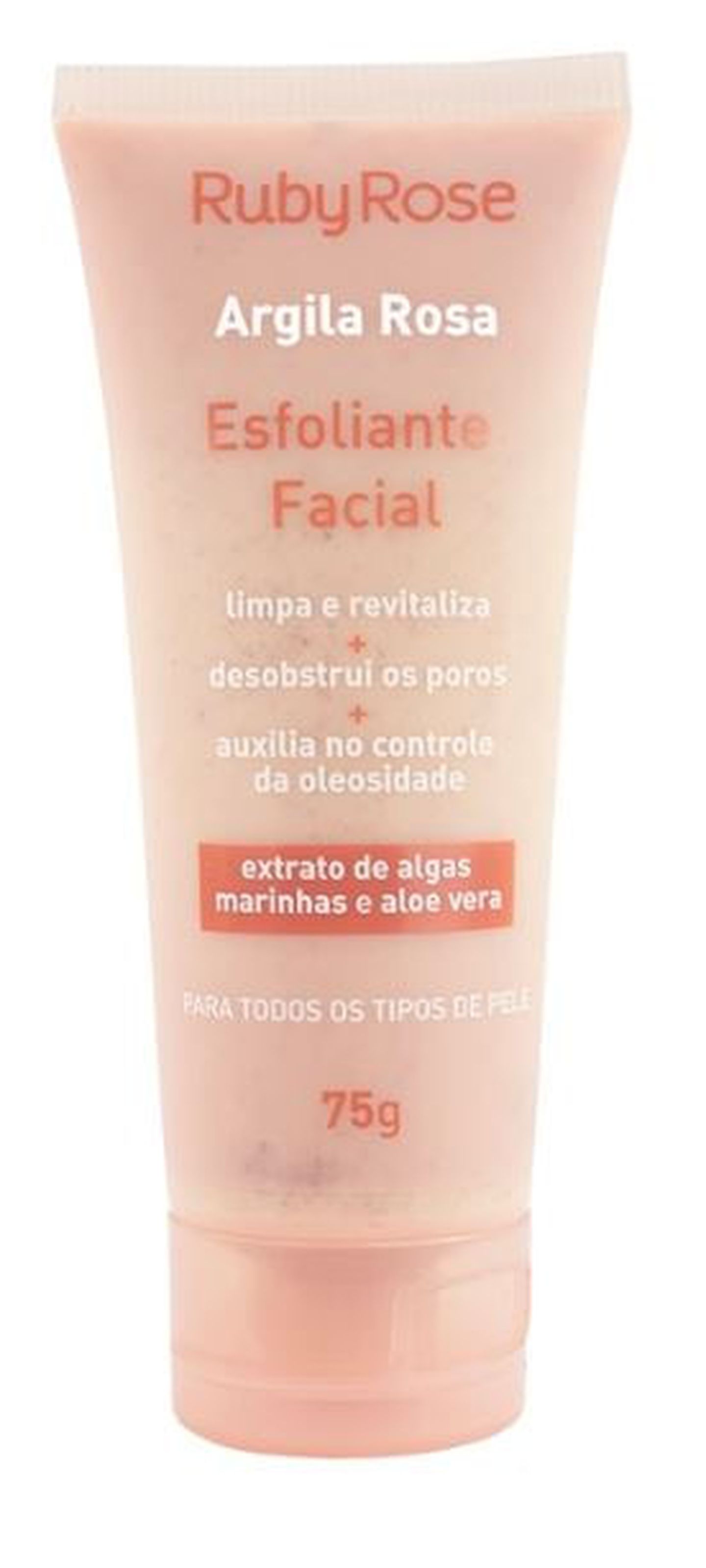 Esfoliante Facial Argila Rosa