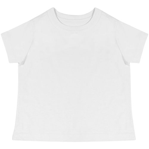 Camiseta Infantil Manga Curta Branco - Toys & Kids