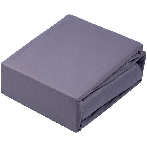 Capa De Sofa 2 E 3 Lugares Caneladada Cinza