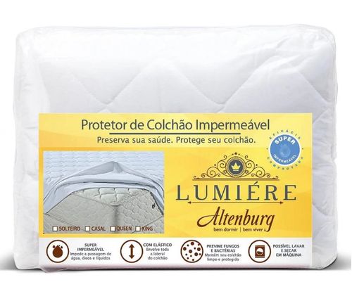 Protetor Colchão Casal Novo Lumiere