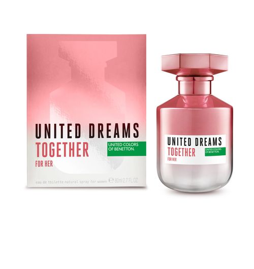 Benetton United Dreams Together For Her Eau de Toilette 80 ml