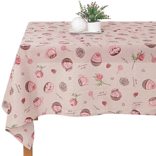 Toalha De Mesa 140X210 Cafe Da Manha