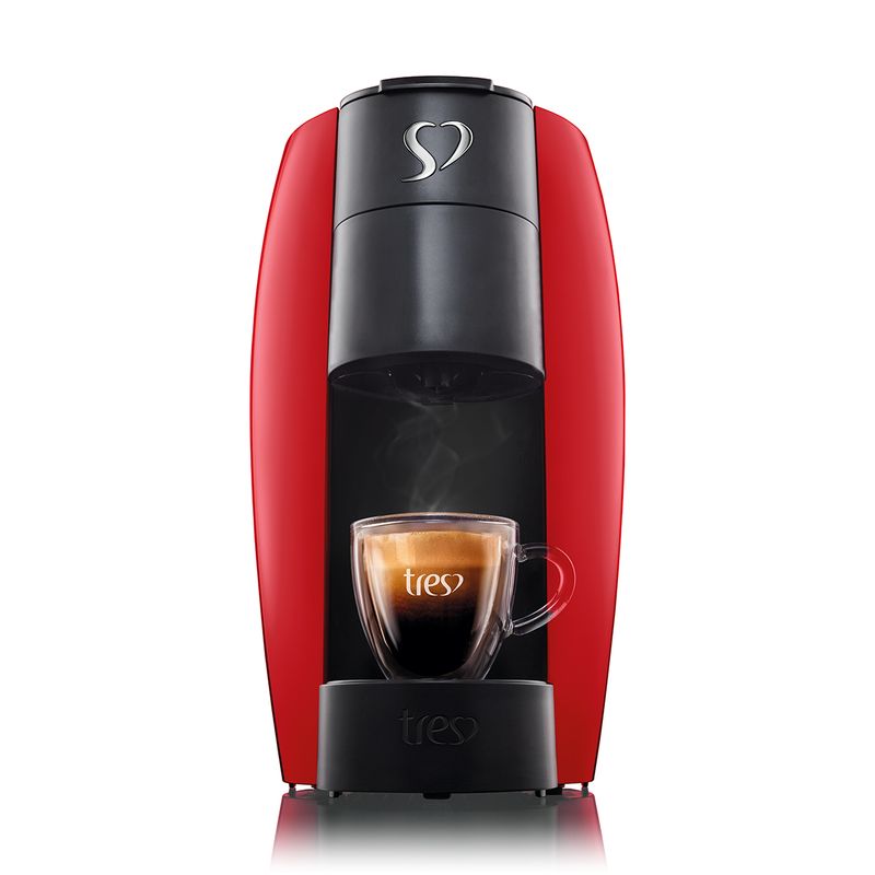 Cafeteira-Espresso-LOV-Tres-Coracoes-Automatica-1250W-Vermelho-110v