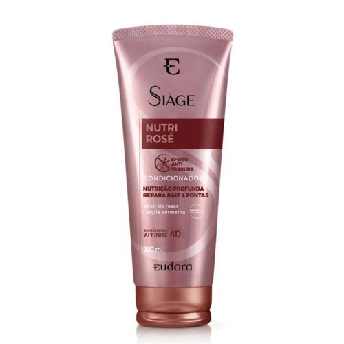 Siage Condicionar Nutri Rose 200ml - Eudora