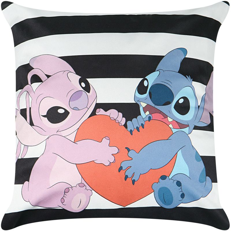 Capa-De-Almofada-Veludo-Stitch-Love