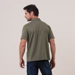 Polo-Manga-Curta-Id-Casual-Liso-Verde