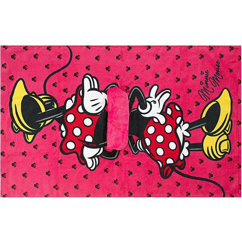 Poncho Aveludado 70X115 Minnie Mouse