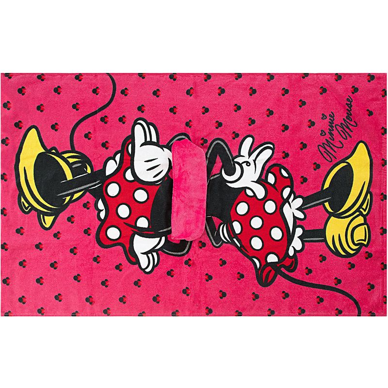 Poncho-Aveludado-70X115-Minnie-Mouse