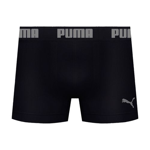 Cueca Boxer Puma Liso Preto