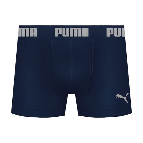 Cueca Boxer Puma Liso Azul