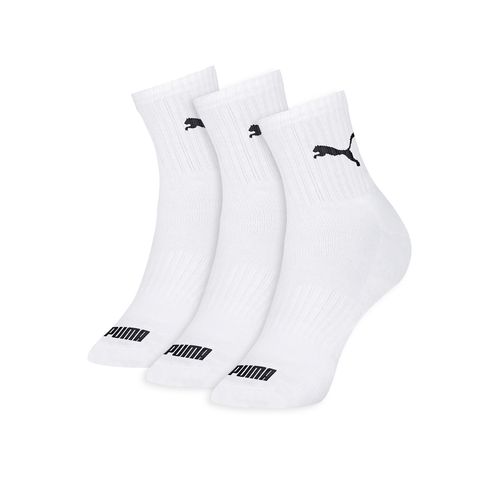 Kit De Meia Puma 3X1 Liso Branco