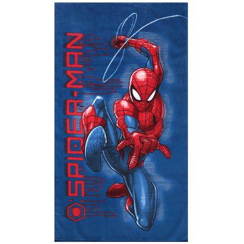 Toalha De Banho Aveludada Spider Man Wall Crawler  Verao 23 24