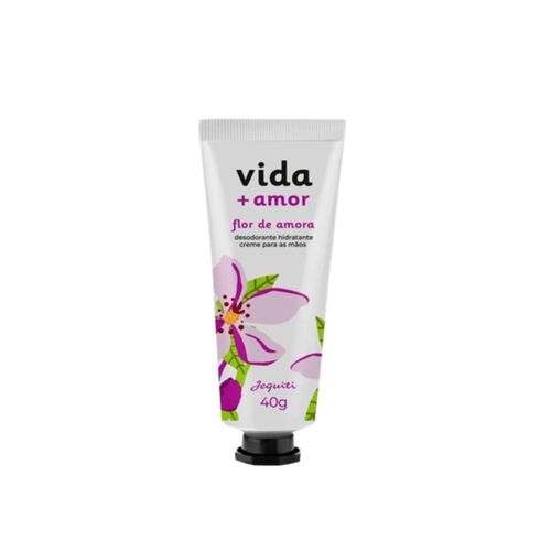 Desodorante Hidratante Creme Para As Maos Vida + Amor Flor De Amora 40G - Jequiti