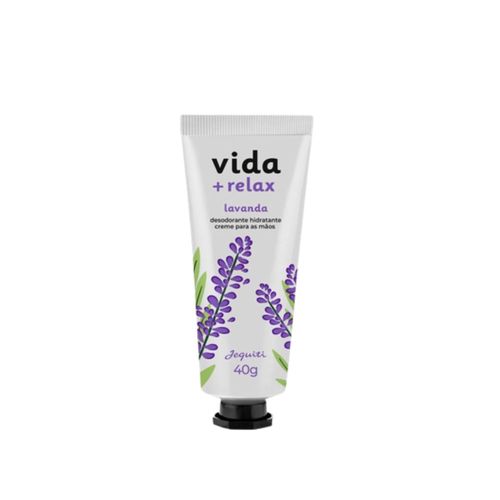 Desodorante Hidratante Creme Para As Maos Vida + Relax Lavanda 40G - Jequiti