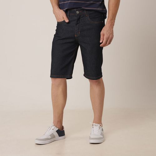 Bermuda Jeans Slim - Ink