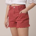 Short-Sarja-Mom-Rosa-Com-Bolso-Barra-Desfiada---Ink-