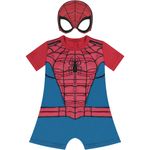 Macacao-Infantil-Manga-Curta-Spiderman-Com-Musculo-Vermelho--Marvel