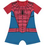 Macacao-Infantil-Manga-Curta-Spiderman-Com-Musculo-Vermelho--Marvel