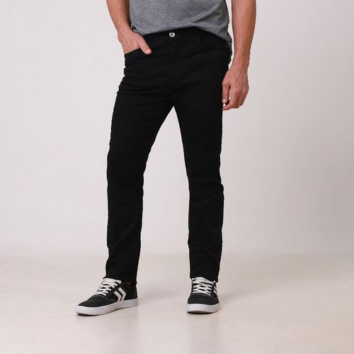 Calça Jeans Slim 5 Pockets Preto - Ink