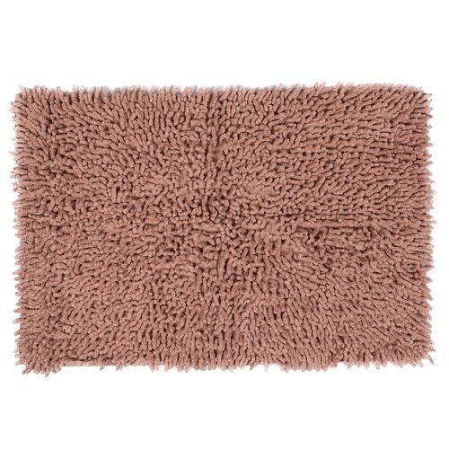 Tapete Banheiro Shaggy 40Cm X 60Cm Onyx Khaki