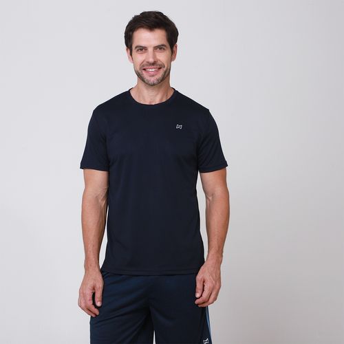 Camiseta Manga Curta Esportiva Marinho - Norton