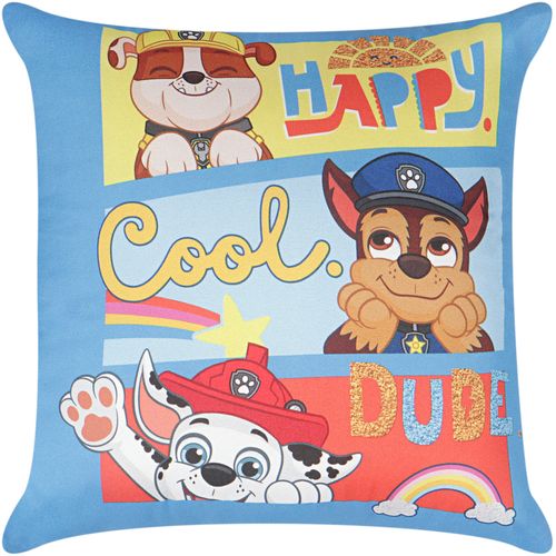 Almofada Microfibra 40X40Cm Patrulha Canina Meninos Happy Cool Kids