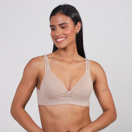 Sutiã Top Daily T-Shirt Macadâmia