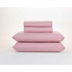 Jg-Cama-Queen-4-Pecas-100--Algodao-120F-Liso-Rosa-Pnb-Casa-Super