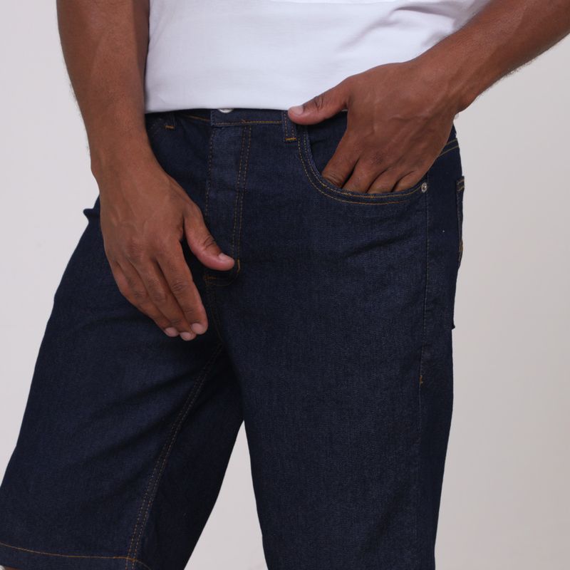 Bermuda-Jeans-Slim-5-Pockets---Ink-