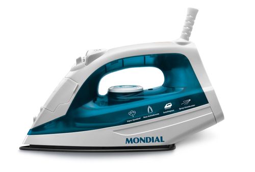 Ferro de Passar a Vapor Mondial F-32 127v Azul