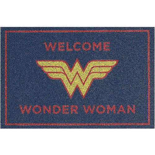 Capacho Welcome Wonder Woman Casas Pernambucans