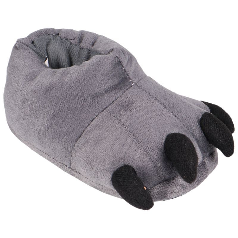 Pantufa-Infantil-Garras-Cinza---Yeapp