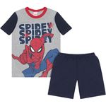 Pijama-Manga-Curta-Infantil-Spider-Man-Cinza---Marvel