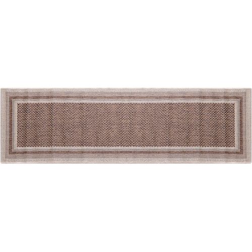 Passadeira Sisal 0,57 X 1,80 M Molduras Bege