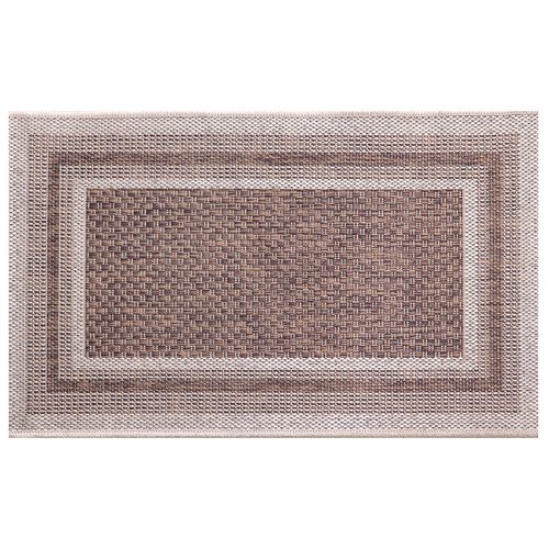 Tapetinho Estilo Sisal 50X80 Moldura Bege