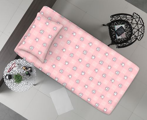 Jogo De Cama Malha Marie Laco Chevron