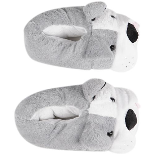 Pantufa Infantil Cachorro Cinza - Yeapp