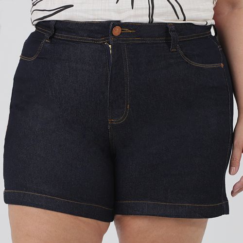 Short Jeans Barra Larga - Ink