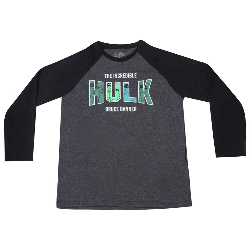 Camiseta-Infantil-Raglan-Cinza---Marvel-V