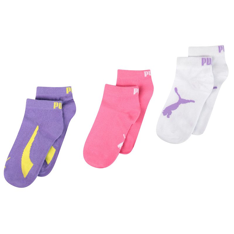 Kit-Meia-Soquete-Infantil-Liso-Sortido---Puma