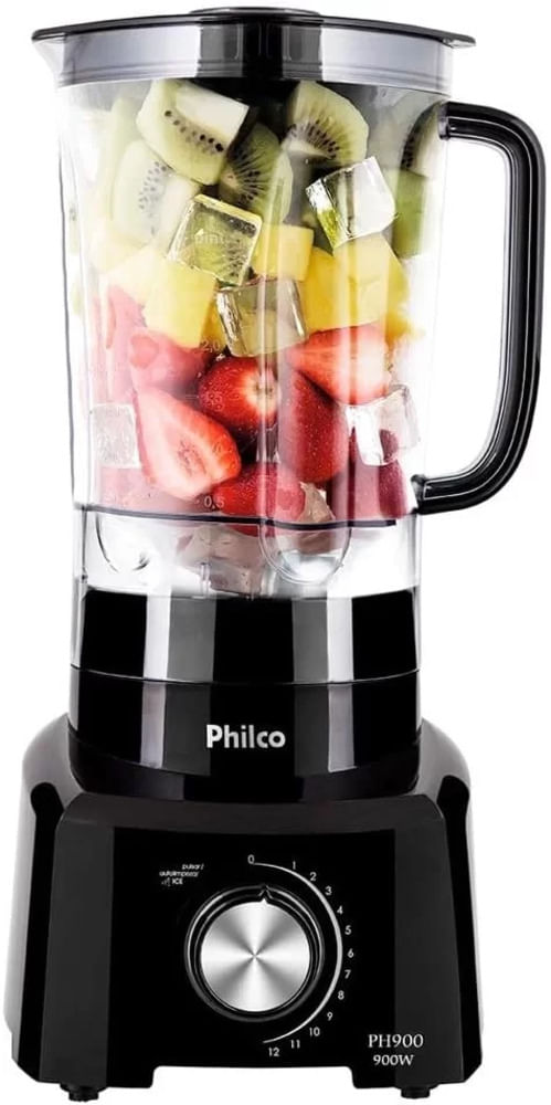 Liquidificador Philco PH900 1200W 220v Preto