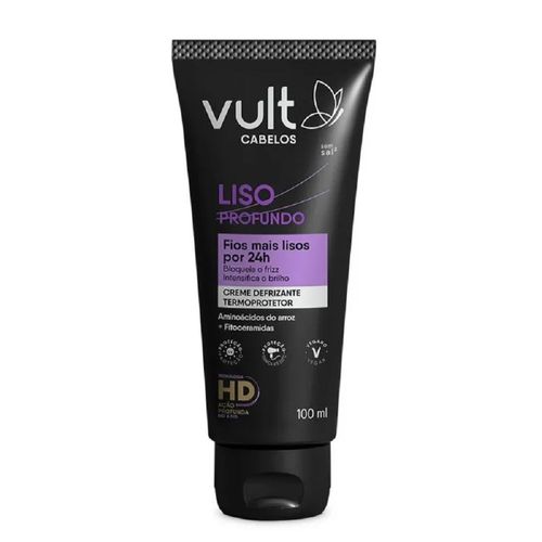 Creme Defrizante Lisos Profundo 100Ml Vult