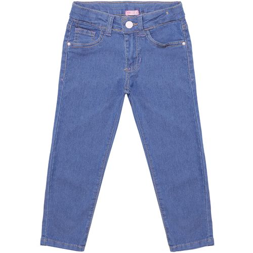 Calça Cigarrete Stone Liso Jeans - INK