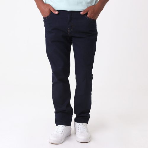 Calça Jeans Slim Amaciada Blue Black Liso Jeans - INK