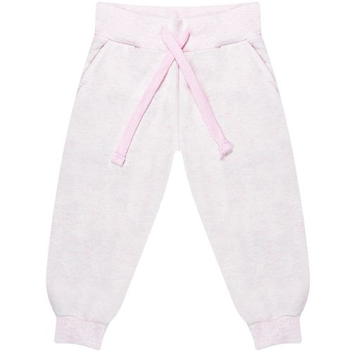 Calça Infantil Moletom Rosa - Toys & Kids