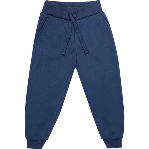 Calça Media Infantil Jogger Azul - Yeapp