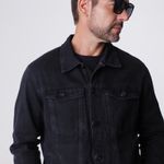 Jaqueta-Manga-Longa-Jeans-Trucker-Black