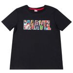 Camiseta-Manga-Curta-Infantil-Marvel-Preto---Marvel