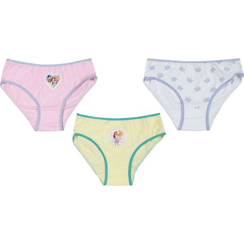 Kit Calcinha Infantil Princesas Sortido - Disney