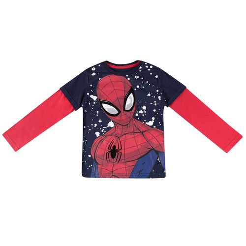 Camiseta Infantil Homem Aranha Marinho - Marvel